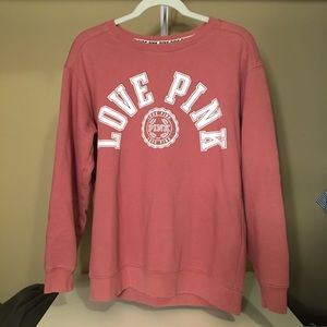 Pink sweatshirt